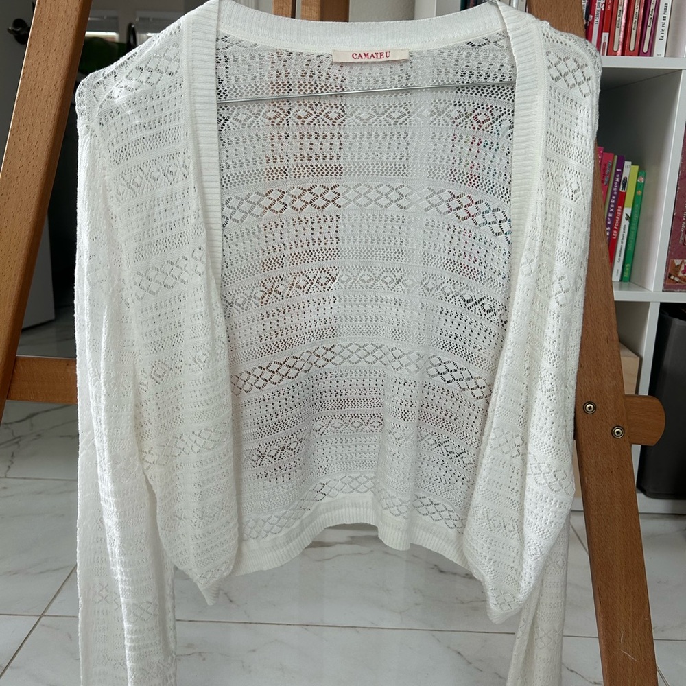 Camaïeu Open-Knit Women's Cardigan